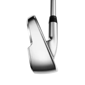 Callaway Paradym X Eisen #6 (24.5°) für Damen, Rechtshand, mit ALDILA ASCENT PL Blue 40 Std. Graphitschaft in Std. Länge (36.625 Inch), Womens (49.0g), mit LAMKIN ST Soft CHEV, black-silver Std. Griff in Std. Stärke