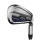 Callaway Paradym X Eisen #6 (24.5°) für Damen, Rechtshand, mit ALDILA ASCENT PL Blue 40 Std. Graphitschaft in Std. Länge (36.625 Inch), Womens (49.0g), mit LAMKIN ST Soft CHEV, black-silver Std. Griff in Std. Stärke