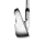 Callaway Paradym X Eisen #6 (24.5°) für Damen, Rechtshand, mit ALDILA ASCENT PL Blue 40 Std. Graphitschaft in Std. Länge (36.625 Inch), Womens (49.0g), mit LAMKIN ST Soft CHEV, black-silver Std. Griff in Std. Stärke