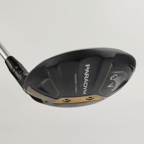 Callaway Paradym Fairwayholz 3 HL (16.5°, einstellbar) für Herren, Rechtshand, mit ALDILA Ascent PL 50 Std. Graphitschaft in Std. Schaftlänge (43.25 Inch), Lite (53.0g), mit Golf Pride for Callaway Tour Velvet 360, black-grey Std. Griff in Std. Stärke