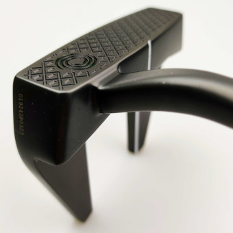 Odyssey Toulon Design Las Vegas H7 Putter für Herren, Rechtshand, gebraucht, mit Std. Schaftmodell( Stroke Lab Bi-Matrix), 35 Inch, mit Std. Griff (Toulon Stroke Lab Pistol) in Std. Griffstärke