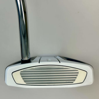 TaylorMade Spider EX Navy/White Single Bend Putter...
