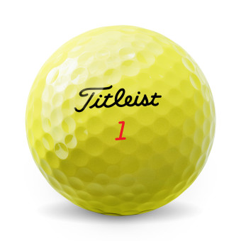 3+1 Dutzend Titleist 2022 TruFeel Golfbälle, gelb