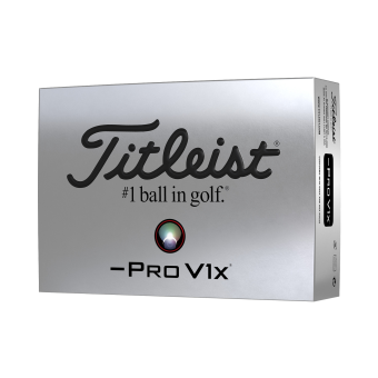 12 Stk. Titleist -PRO V1 (Left Dash) Golfbälle,...