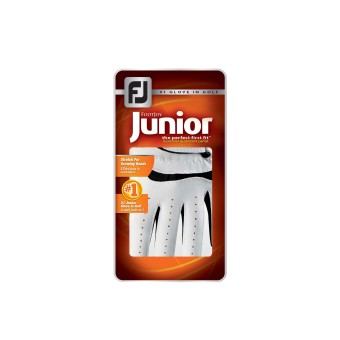 FootJoy FJ Junior Golfhandschuh für Kinder/Jugendliche, weiß