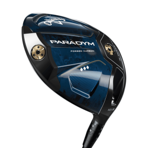 Callaway Paradym Triple Diamond 10.5° Driver für Herren, Linkshand, mit Mitsubishi Chemical Kaili White 70 Graphitschaft in Std. Länge (45.75 Inch), Stiff (75.0g), mit Callaway Diamond Universal, black-blue cap Custom Griff in Std. Stärke