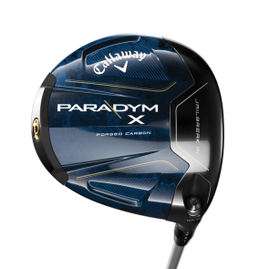 Callaway Paradym X 9.0° Custom Driver für Herren, Linkshand, mit UST Mamiya MP5 Custom Graphitschaft in Std. Länge (45.75 Inch), Regular (51.0g), mit Callaway Diamond Universal, black-blue cap Custom Griff in Std. Stärke