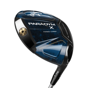 Callaway Paradym X 10.5° Custom Driver für Herren, Linkshand, mit UST Mamiya MP5 Custom Graphitschaft in Std. Länge (45.75 Inch), Regular (51.0g), mit Callaway Diamond Universal, black-blue cap Custom Griff in Std. Stärke