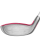 COBRA 2016 Womens KING F6 Raspberry Pink Hybrid #4 (23.5°, einstellbar) für Damen, Rechtshand, Graphitschaft (Matrix OZIK Red Tie Q4), Womens (60.0g), 38.75 Inch, mit Std. Griff in Damen Std. Griffstärke, inkl. Headcover