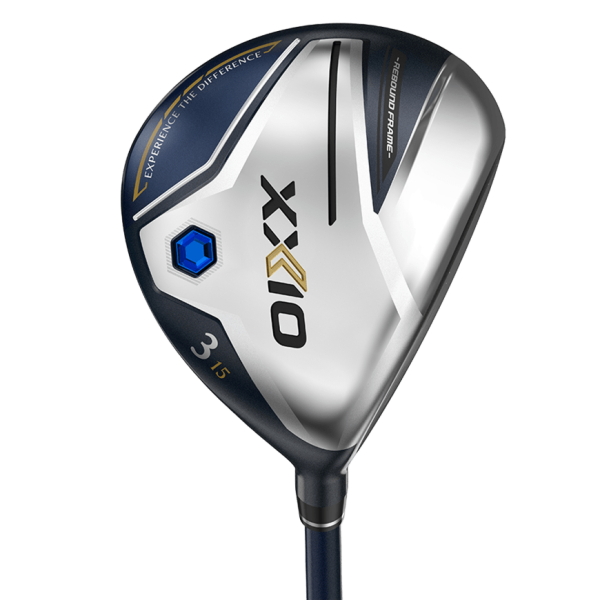 XXIO 12 Series Fairwayholz 4 (16.5°) für Herren, Rechtshand, mit XXIO 12 MP-1200 Graphite Std. Graphitschaft in Std. Länge (43.00 Inch), Regular (41.0g), mit Golf Pride for XXIO 12 Weight Plus, black-blue Std. Griff in Std. Stärke, inkl. Headcover