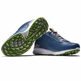 FootJoy Stratos, wasserdichte Golfschuhe ohne Spikes, f&uuml;r Damen, blau-gr&uuml;n