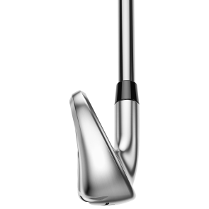 COBRA Womens Aerojet Eisensatz für Damen, Rechtshand, Eisen 6-PW/SW (6 Schläger), mit KBS PGI 55 Std. Graphitschäften in Std. Länge, Womens (55.0g), mit LAMKIN Crossline 360, black-white Std. Griffen in Std. Stärke