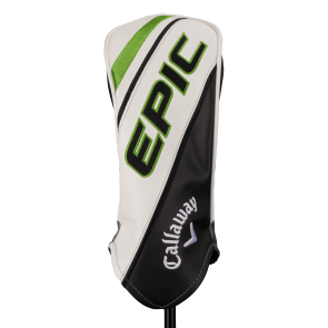 Callaway Epic Speed Fairwayholz 3 (15.0°) für Herren, Linkshand, mit Mitsubishi Chemical MMT 70 Std. Graphitschaft in Std. Schaftlänge (43.25 Inch), Stiff (73.g), mit LAMKIN ST Hybrid, black-grey Griff in Std. +2 Griffstärke, inkl. Headcover