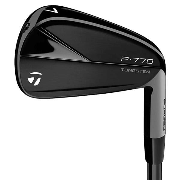 TaylorMade P∙770 Phantom Black Custom Eisensatz (5 Schläger) für Herren, Rechtshand