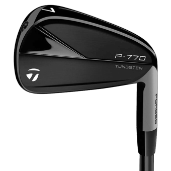 TaylorMade P∙770 Phantom Black Custom Eisensatz (5 Schläger) für Herren, Rechtshand