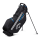 Callaway 2022 Fairway C HD Waterproof Standbag mit 4-Fach Divider, in schwarzer Farbe mit blauen und weißen Details, 1.9 kg leicht, inkl. wasserdichter Schutzhülle zum Aufknöpfen