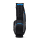 Callaway 2022 Fairway C HD Waterproof Standbag mit 4-Fach Divider, in schwarzer Farbe mit blauen und weißen Details, 1.9 kg leicht, inkl. wasserdichter Schutzhülle zum Aufknöpfen