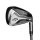 Callaway Epic Forged Eisensatz für Herren, Linkshand, Eisen #5-PW/AW/GW/SW (9 Schläger), mit Aerotech SteelFiber FC80 Graphitschaft in Std. Länge, Regular (85.0g), mit Golf Pride for Callaway Tour Velvet ALIGN CHEV, black-grey Std. Griffen in Std. Stärke