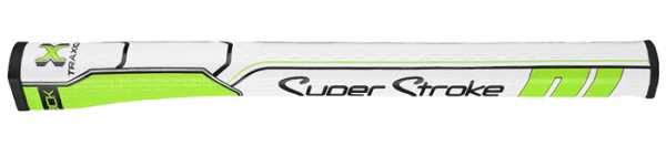 SuperStroke Traxion WristLock Puttergriff, white-green - One Size (75.0g)