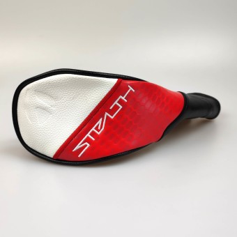 TaylorMade Stealth 2 Plus Hybrid #3 (19.5°, einstellbar) für Herren, Rechtshand, gebraucht, mit Mitsubishi Chemical KaiLi Red HY 85 Graphitschaft, Stiff (80.0g), mit Golf Pride Z-GRIP, black-red in Herren Std. Griffstärke (+2), inkl. Headcover