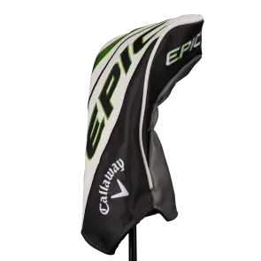 Callaway Epic Max LS 9.0° Driver für Herren, Linkshand, mit Mitsubishi Chemical MMT 60 Std. Graphitschaft in Std. Länge (45.75 Inch), Stiff (60.0g), mit Golf Pride Tour Velvet ALIGN CHEV, black-white Std. Griff in Std. Stärke, inkl. Zubehör