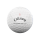 12 Stk. Callaway 2022 Chrome Soft X Triple Track Golfbälle, weiß mit Triple Track Ausrichtungslinien