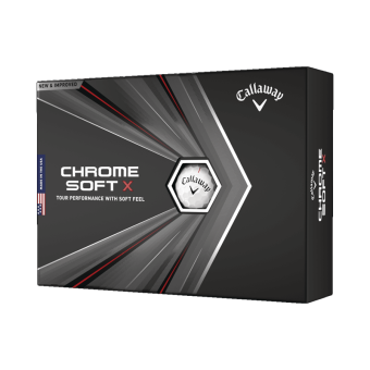 12 Stk. Callaway Chrome Soft X 2020 Golfbälle,...