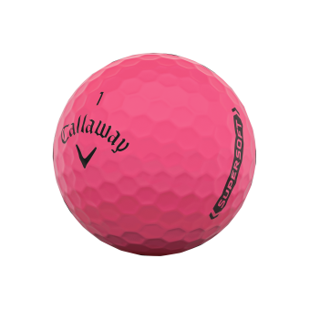 12 Stk. Callaway Supersoft 2021 Golfb&auml;lle, pink