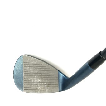 mizuno Golf T7 Blue Ion 50° Gap Wedge für Damen, Rechtshand, Bounce 7.0°, mit Project X LZ Graphitschaft in Std. Schaftlänge, Lite (45.0g), mit Standard Griff. grey-blue in Damen Std. Griffstärke