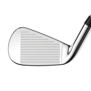 Callaway Paradym Ai Smoke Eisensatz für Herren, Linkshand, Eisen 5-PW/AW (7 Schläger), mit ALDILA SYNERGY 2.0 Graphitschaft in Std. Länge, Regular (60.0g), mit Callaway Diamond Universal, black-blue cap Griff in Std. Stärke