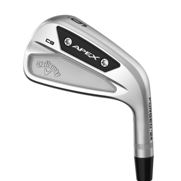 Callaway Apex CB Eisensatz für Herren, Rechtshand, Eisen #4-PW, mit Nippon N.S.PRO Modus³ Tour 120 Stahlschaft in Std. Länge, Stiff (114.0g), mit Callaway Diamond Universal, black-blue cap Griffen in Std. Stärke