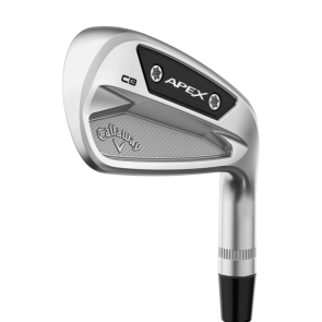 Callaway Apex CB Eisensatz für Herren, Rechtshand, Eisen #4-PW, mit Nippon N.S.PRO Modus³ Tour 120 Stahlschaft in Std. Länge, Stiff (114.0g), mit Callaway Diamond Universal, black-blue cap Griffen in Std. Stärke