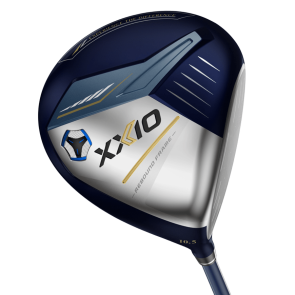 XXIO 13 Series 11.5° Driver für Herren, Rechtshand, mit XXIO 13 MP-1300 Std. Graphitschaft in Std. Schaftlänge (45.50 Inch), Regular (35.0g), mit Golf Pride for XXIO 13 Weight Plus, black-blue Std. Griff in Std. Stärke, inkl. Headcover