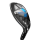 Callaway Paradym Ai Smoke Hybrid 3 (18.0°, einstellbar) für Herren, Rechtshand, mit Project X Cypher 2.0 SEVENTY Std. Graphitschaft in Std. Länge (40.625 Inch), Stiff (79.0g), mit LAMKIN Crossline 360 CHEV, black-silver Std. Griff in Std. Stärke
