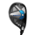 Callaway Paradym Ai Smoke Hybrid 3 (18.0°, einstellbar) für Herren, Rechtshand, mit Project X Cypher 2.0 SEVENTY Std. Graphitschaft in Std. Länge (40.625 Inch), Stiff (79.0g), mit LAMKIN Crossline 360 CHEV, black-silver Std. Griff in Std. Stärke