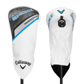 Callaway Paradym Ai Smoke Hybrid 4 (21.0°, einstellbar) für Herren, Rechtshand, mit Project X Cypher 2.0 SIXTY Std. Graphitschaft in Std. Länge (40.00 Inch), Regular (69.0g), mit LAMKIN Crossline 360 CHEV, black-silver Std. Griff in Std. Stärke