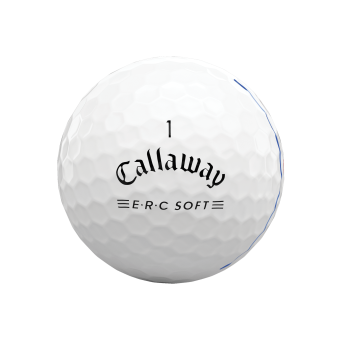 12 Stk. Callaway 2021 ERC Soft Triple Track Golfbälle, weiß