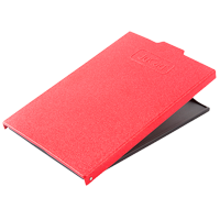 JuCad Scorekartenhalter aus GFK mit roter Abdeckung