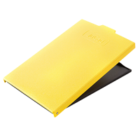 JuCad Scorekartenhalter aus GFK mit gelber Abdeckung