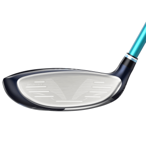 XXIO 13 Ladies Fairwayholz 3 (16.0°) für Damen, Rechtshand, mit XXIO 13 Ladies MP-1300L Graphite Std. Graphitschaft in Std. Länge (42.00 Inch), Ladies (34.0g), XXIO 13 Weight Plus, black-lite blue Std. Griff in Std. Stärke, inkl. Headcover
