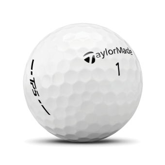 3+1 Dutzend TaylorMade TP5 Golfbälle, weiß