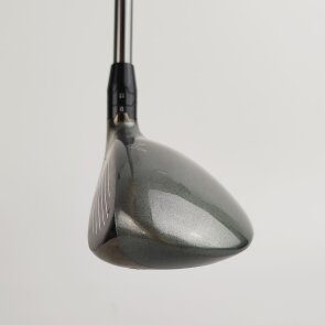 Callaway Great Big Bertha Hybrid 4 (20.0°, einstellbar) für Damen, Linkshand, mit UST Mamiya Helium Nanocore IP 50 Std. Graphitschaft in Std. Länge (39.25 Inch), Womens (53.0g), mit WINN for Callaway Dri-Tac 2.0 Lite CHEV, black-silver Std. Griff
