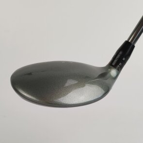 Callaway Great Big Bertha Hybrid 4 (20.0°, einstellbar) für Damen, Linkshand, mit UST Mamiya Helium Nanocore IP 50 Std. Graphitschaft in Std. Länge (39.25 Inch), Womens (53.0g), mit WINN for Callaway Dri-Tac 2.0 Lite CHEV, black-silver Std. Griff