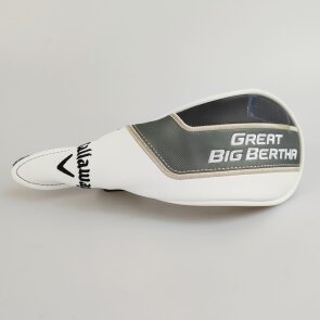 Callaway Great Big Bertha Hybrid 4 (20.0°, einstellbar) für Herren, Rechtshand, mit UST Mamiya Helium Nanocore IP 60 Std. Graphitschaft in Std. Länge (40.25 Inch), Lite (60.0g), mit WINN for Callaway Dri-Tac 2.0 Lite CHEV, black-silver Std. Griff