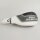 Callaway Great Big Bertha Hybrid 4 (20.0°, einstellbar) für Herren, Rechtshand, mit UST Mamiya Helium Nanocore IP 60 Std. Graphitschaft in Std. Länge (40.25 Inch), Lite (60.0g), mit WINN for Callaway Dri-Tac 2.0 Lite CHEV, black-silver Std. Griff
