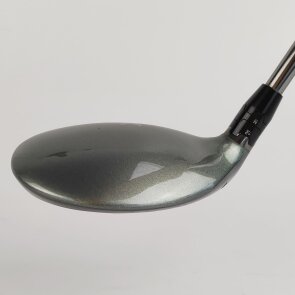 Callaway Great Big Bertha Hybrid 3 (18.0°, einstellbar) für Herren, Linkshand, mit UST Mamiya Helium Nanocore IP 60 Std. Graphitschaft in Std. Länge (40.75 Inch), Regular (60.0g), mit WINN for Callaway Dri-Tac 2.0 Lite CHEV, black-silver Std. Griff