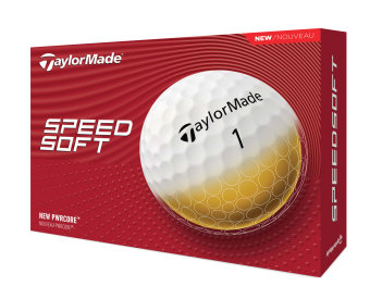 TaylorMade SpeedSoft Golfbälle im Dutzend - maximale...