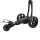 PowaKaddy FX1 Elektrotrolley in schwarzer Farbe, optional mit Zubehör