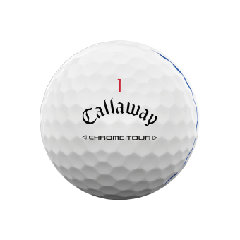 3 Stk. Callaway Chrome Tour Triple Track Golfbälle - extreme Geschwindigkeit mit herausragender Ausrichtungshilfe