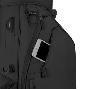 BIG MAX Dri Lite Hybrid Prime Standbag mit 14-Fach Divider, durchgehende Fächertrennung, schwarz